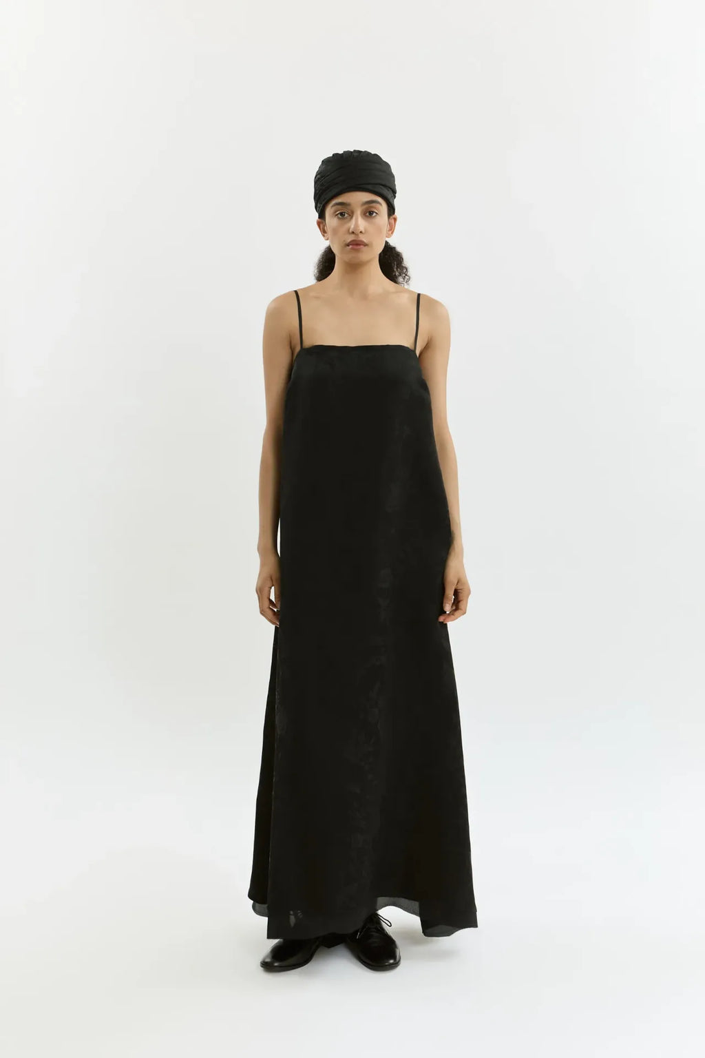 Sana dress | Black - Jacquard