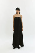 Sana dress | Black - Jacquard
