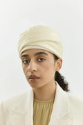 Tahia hat | Cream - Organza silk
