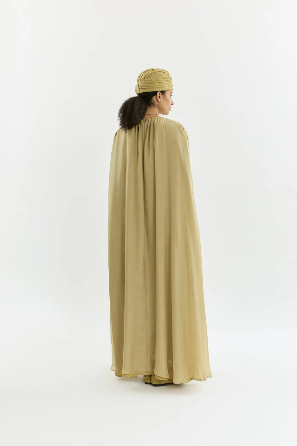 Bruna dress | Hemp - Jacquard