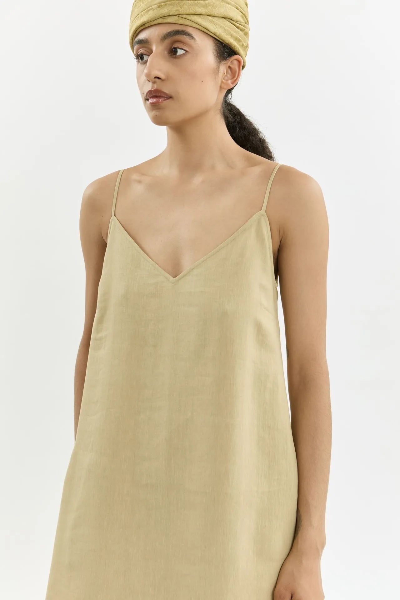 Callie slipdress | Hemp - Linen silk blend