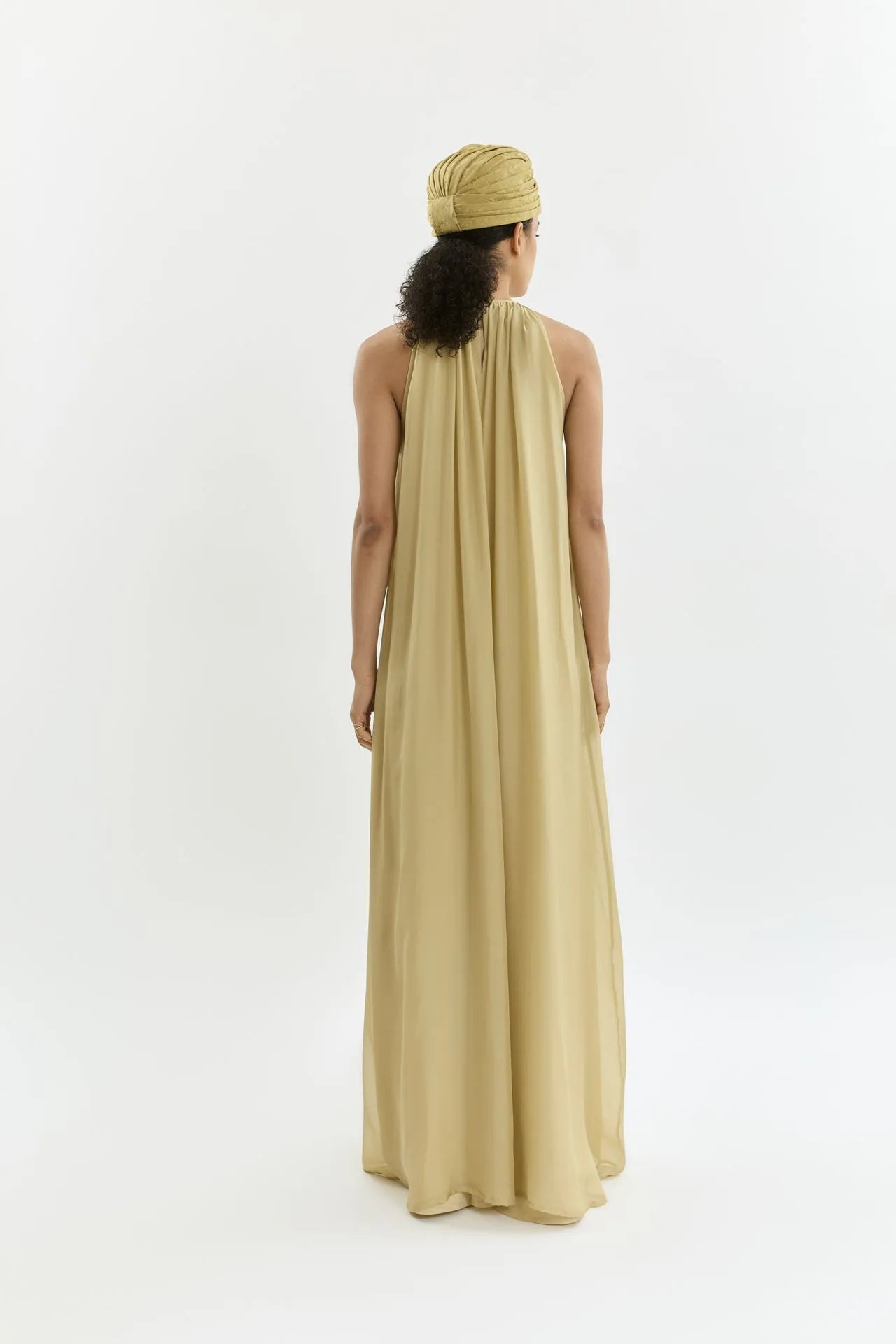 Dawn dress | Hemp - Chiffon silk