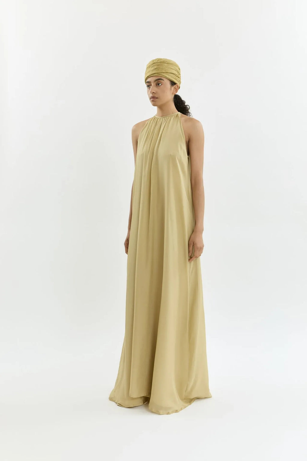 Dawn dress | Hemp - Chiffon silk