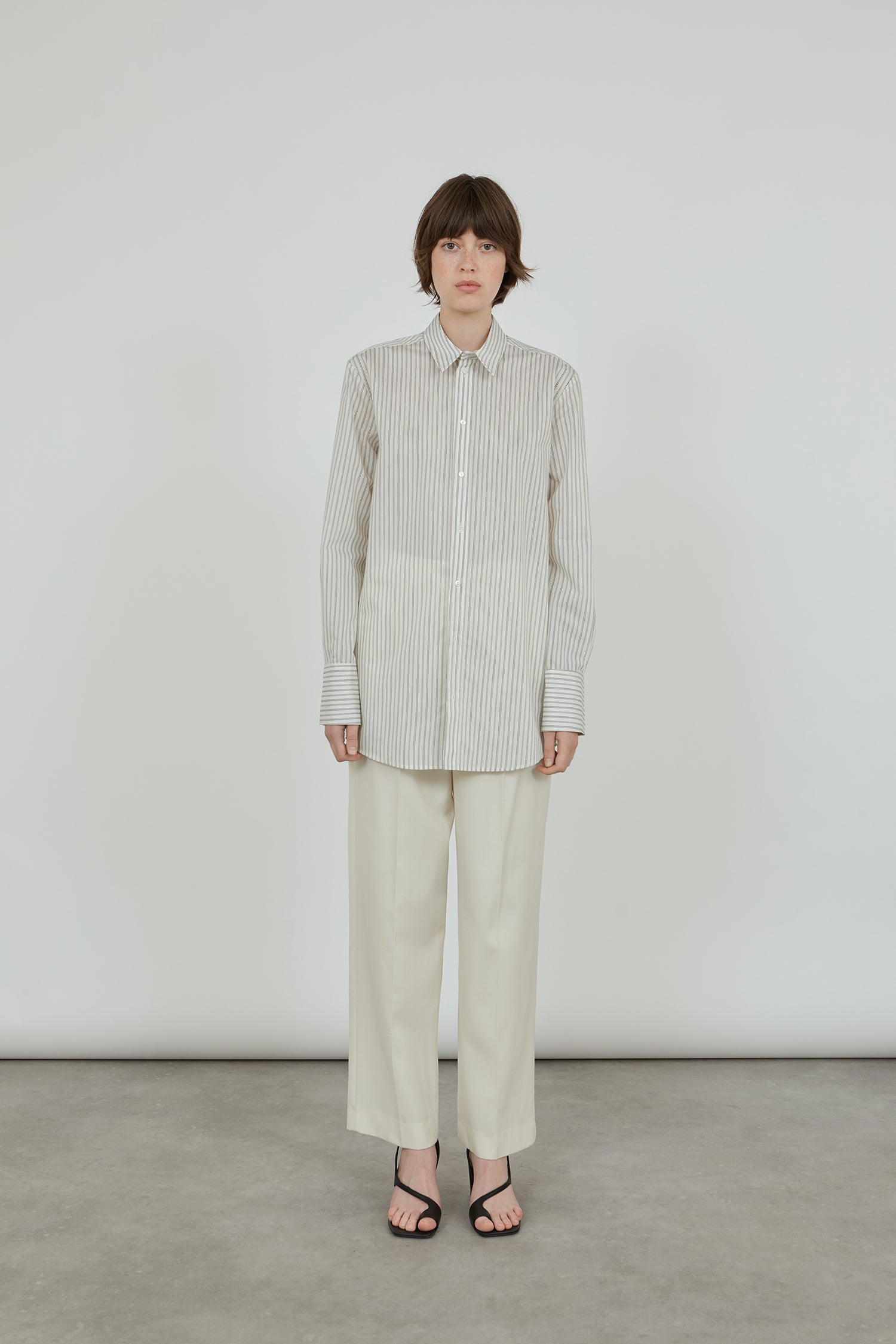 Close-up of the Adam shirt.