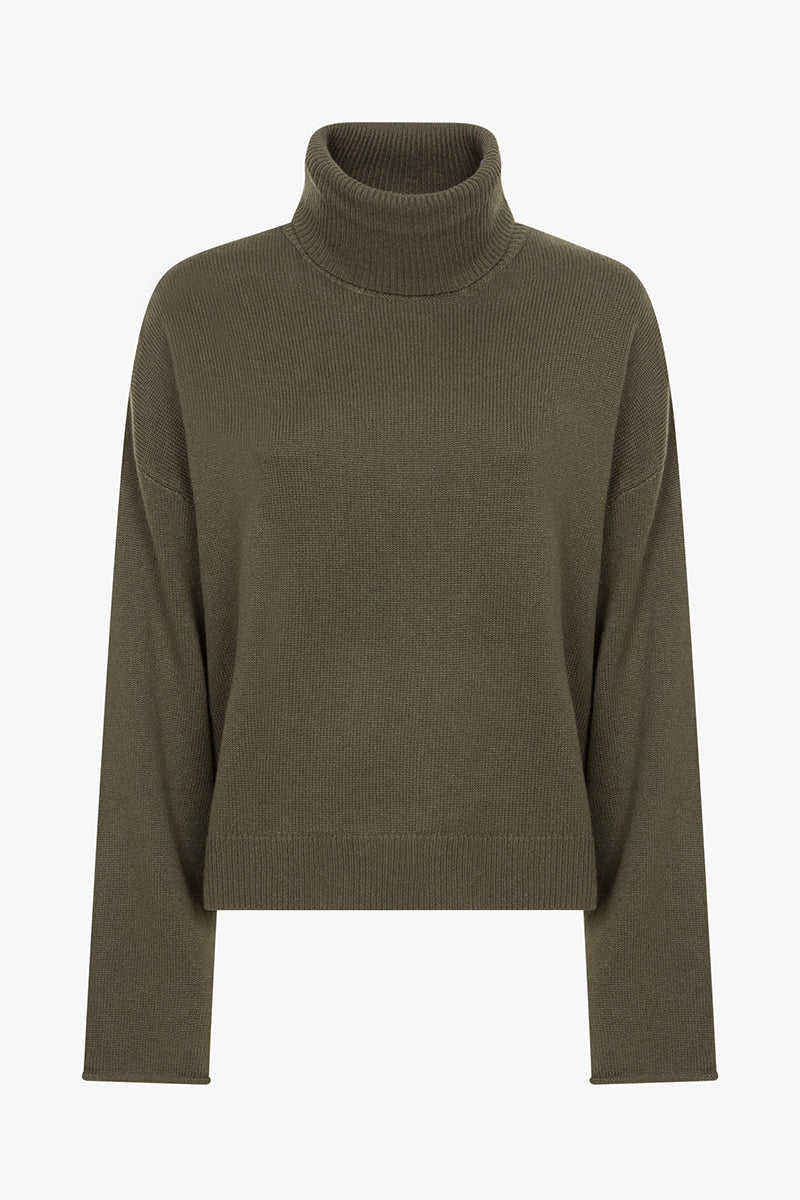 Alicia knit | Moss - Cashmere wool