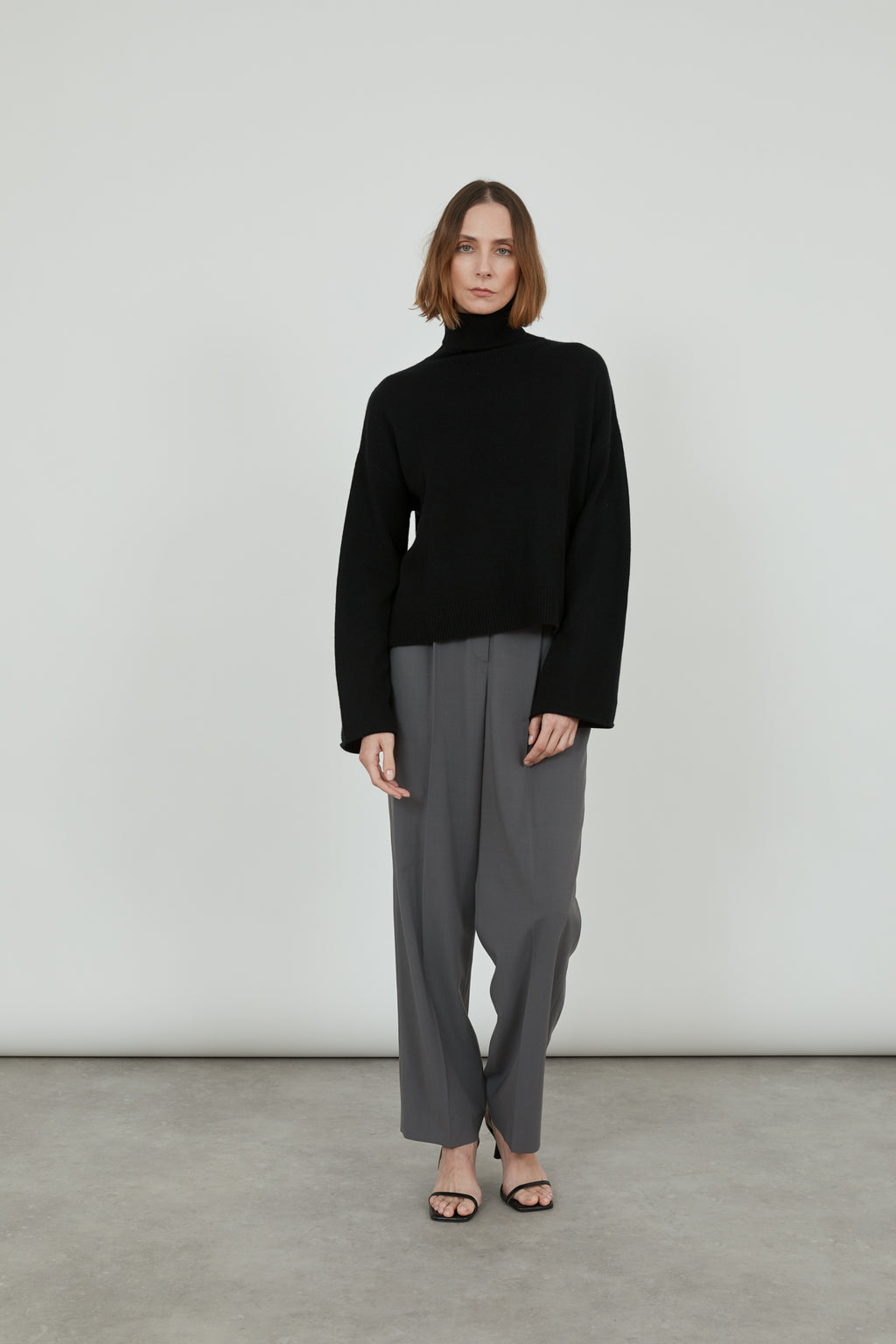 Alicia knit | Black - Cashmere wool