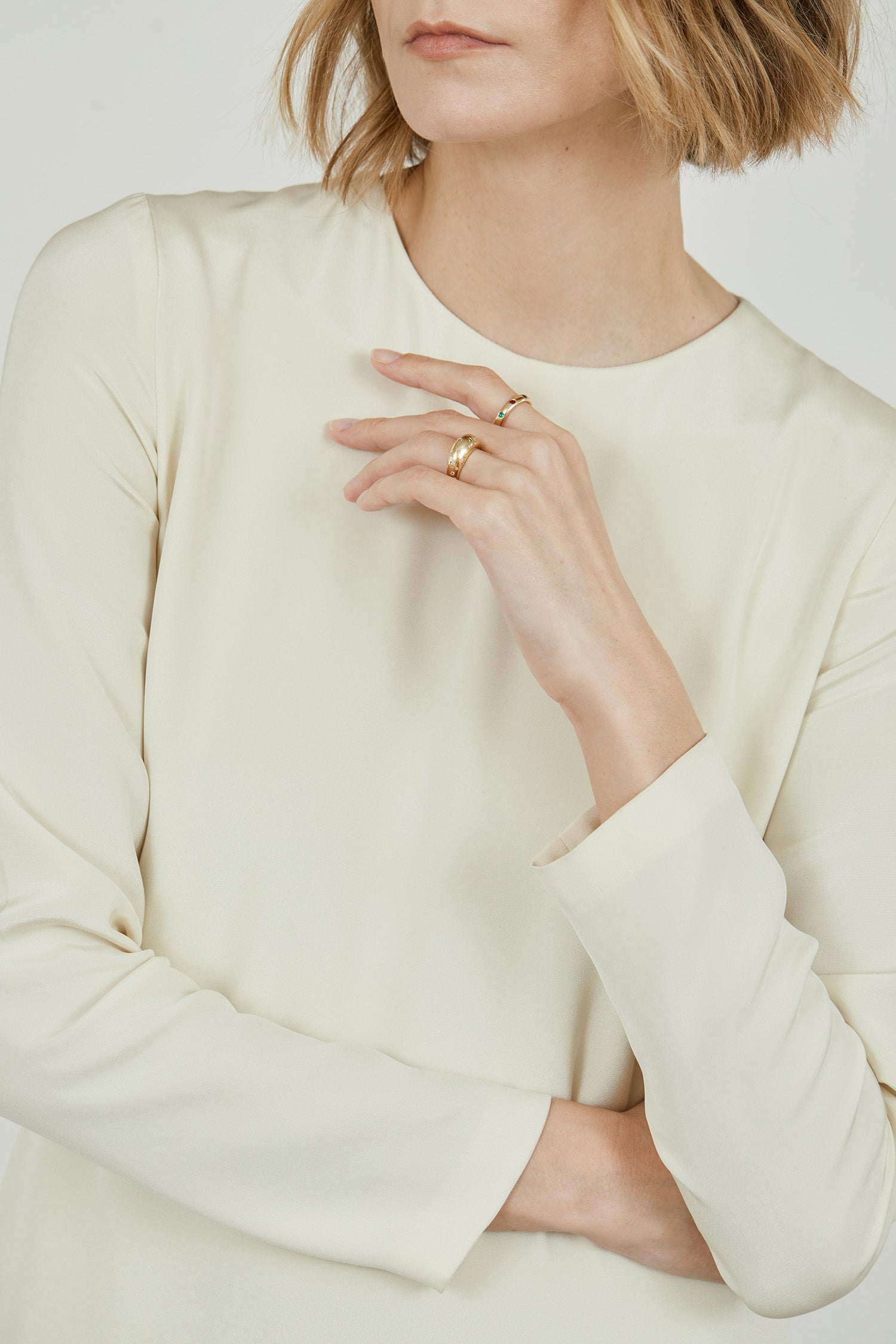 Anthea ring | 18K gold - Diamonds
