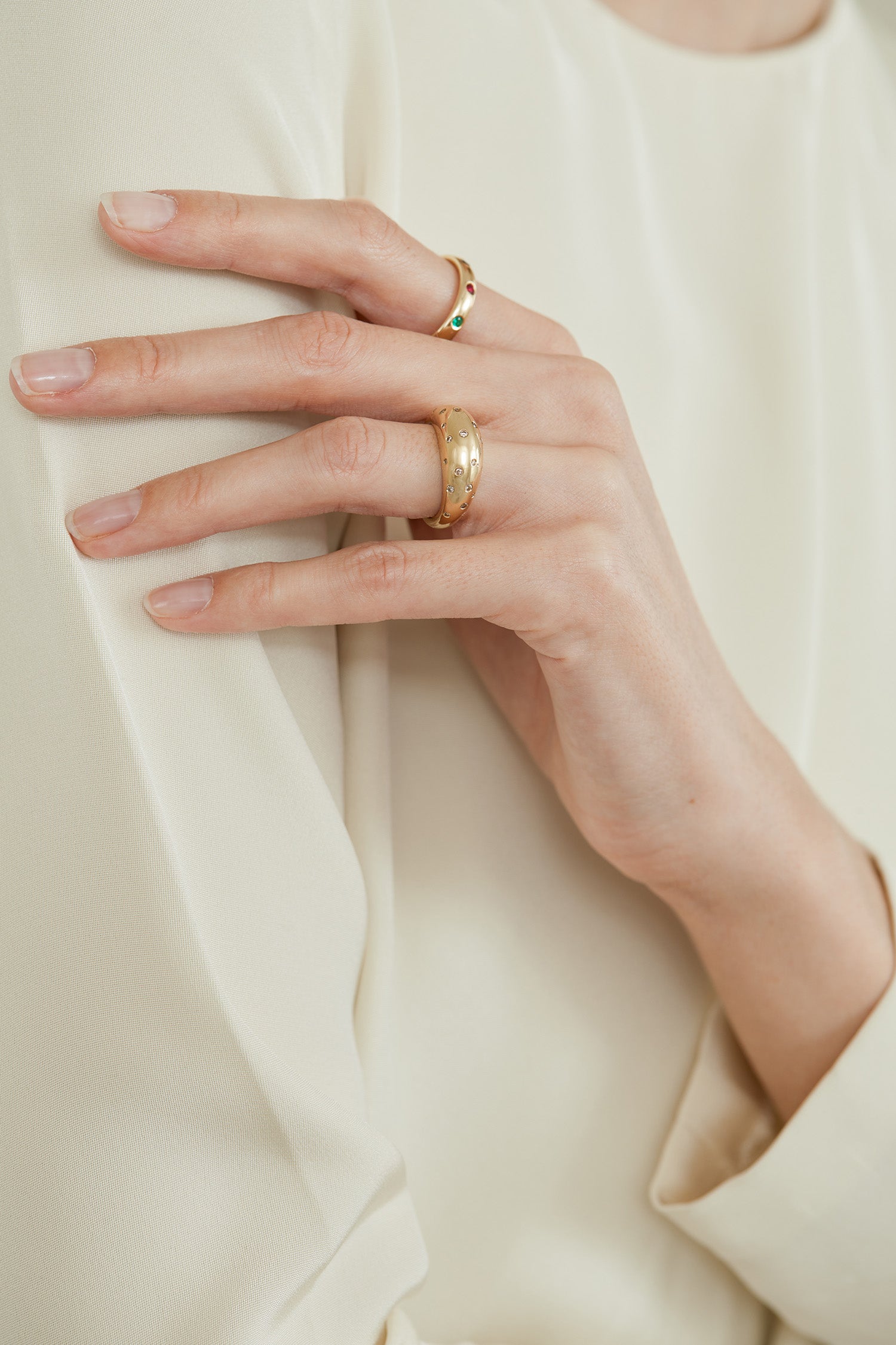 Anthea ring | 18K gold - Diamonds