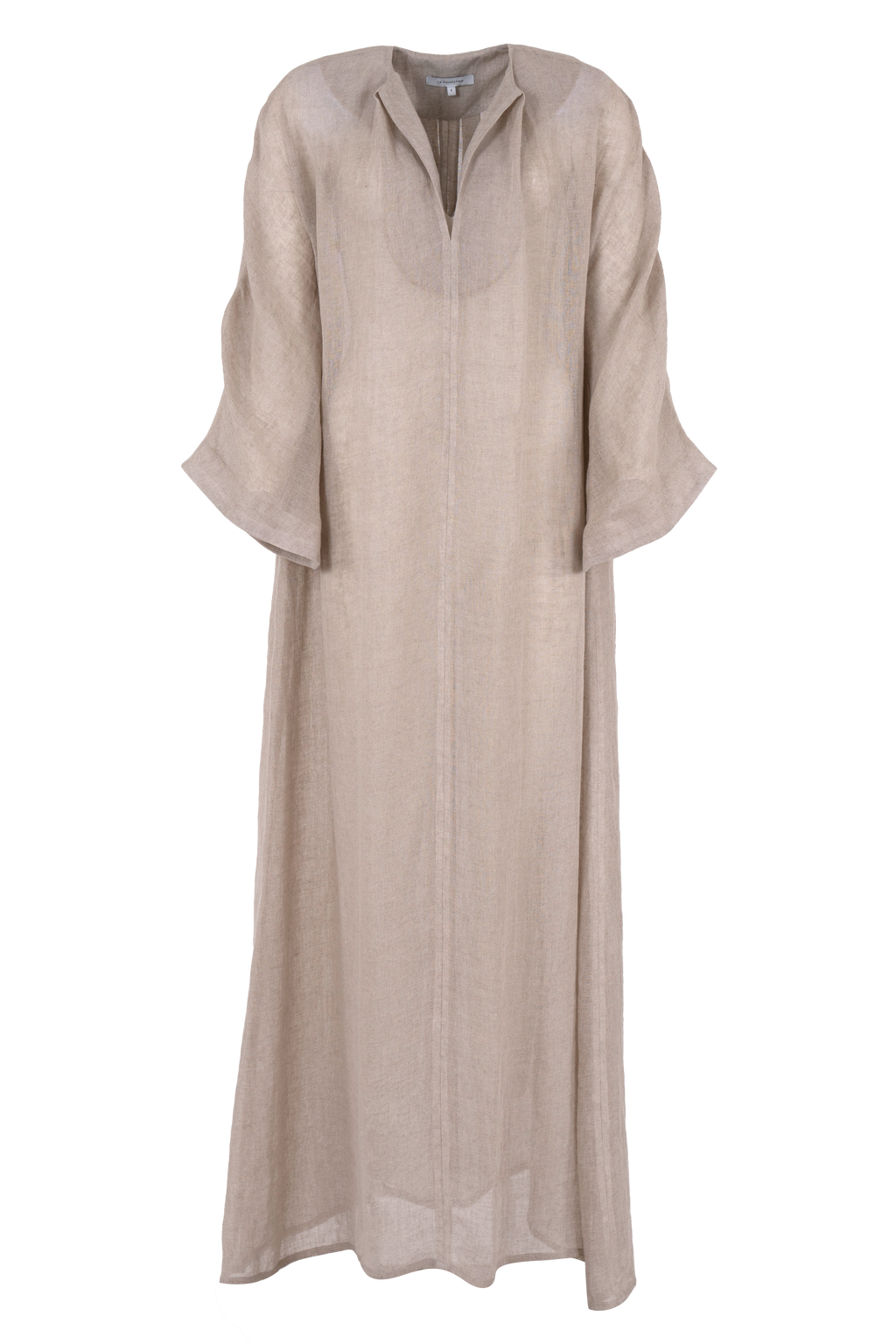 Apollo dress | Beige - Linen