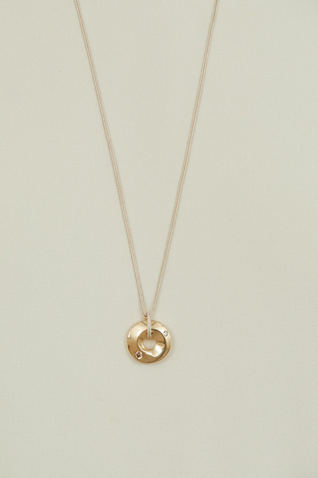 Ariadne pendant | 18K gold - Diamonds