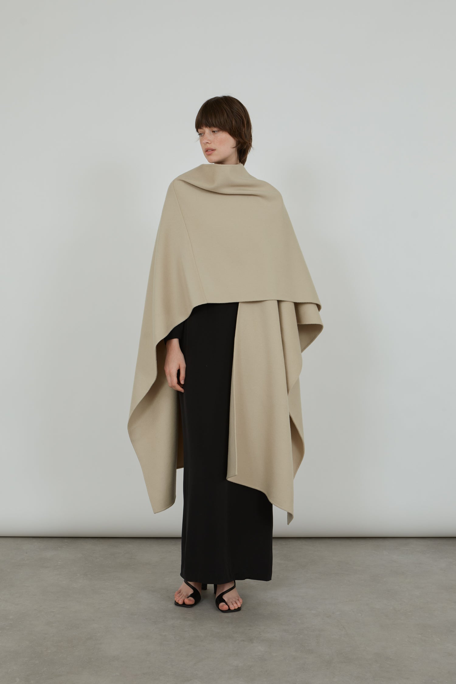 laubeblanc 3way Wool Cape coat  かじまり laubeblanc 3way Wool Cape coat（laubeblanc 3way Wool Cape