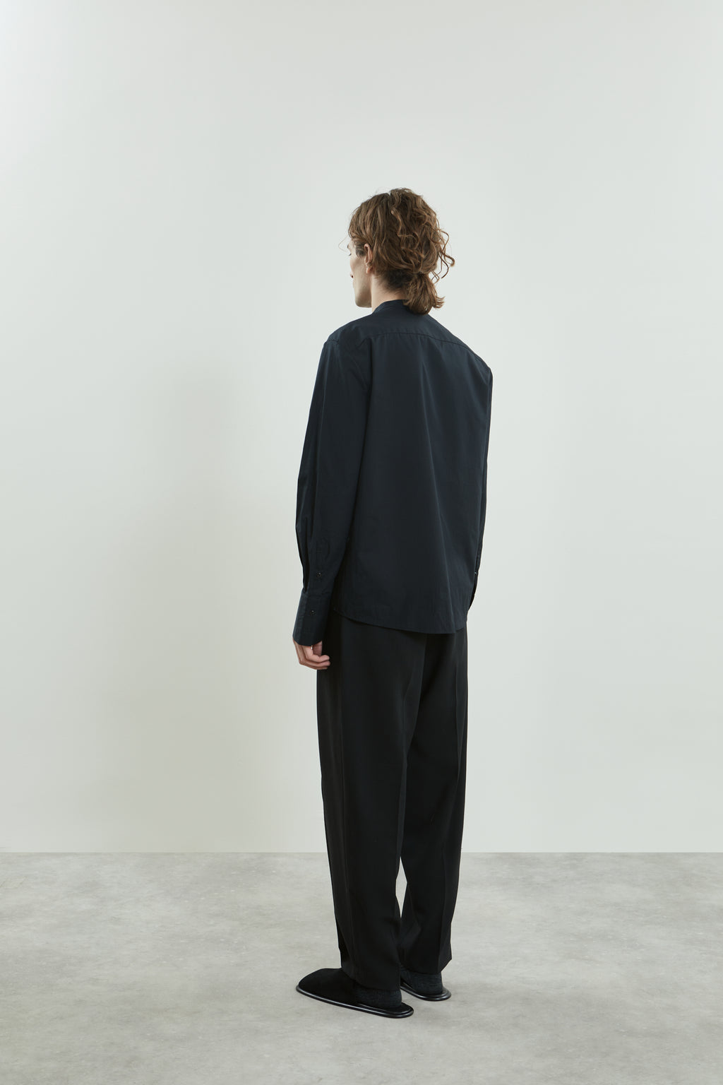 Ronin trousers | Black - Virgin wool