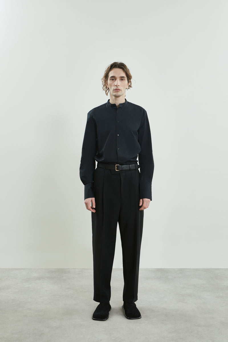 Ronin trousers | Black - Virgin wool