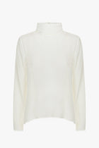 Clarice top | Off white - Chiffon silk