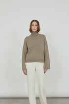 Alicia knit | Biscuit - Cashmere wool