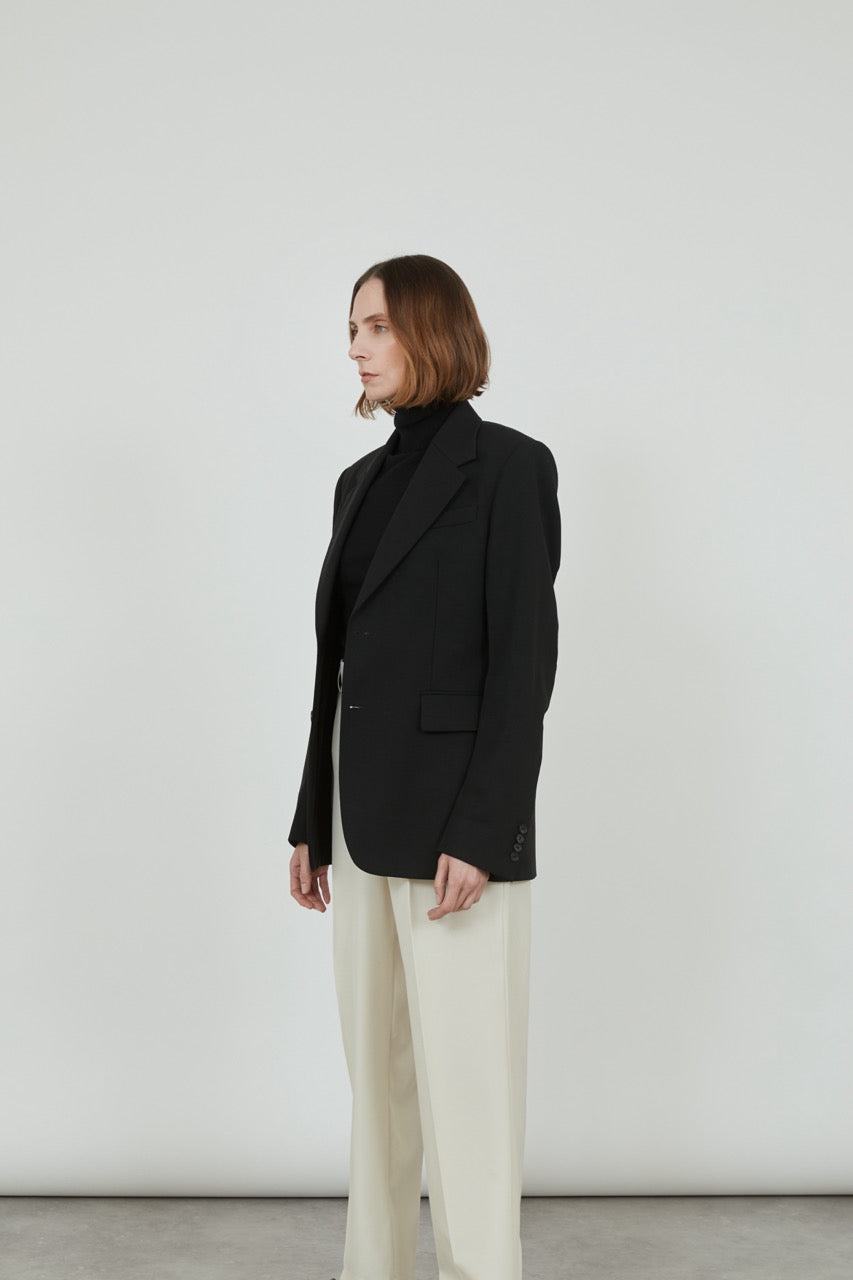 Morris blazer | Black - Virgin wool