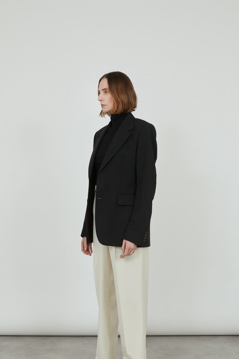 Morris blazer | Black - Virgin wool