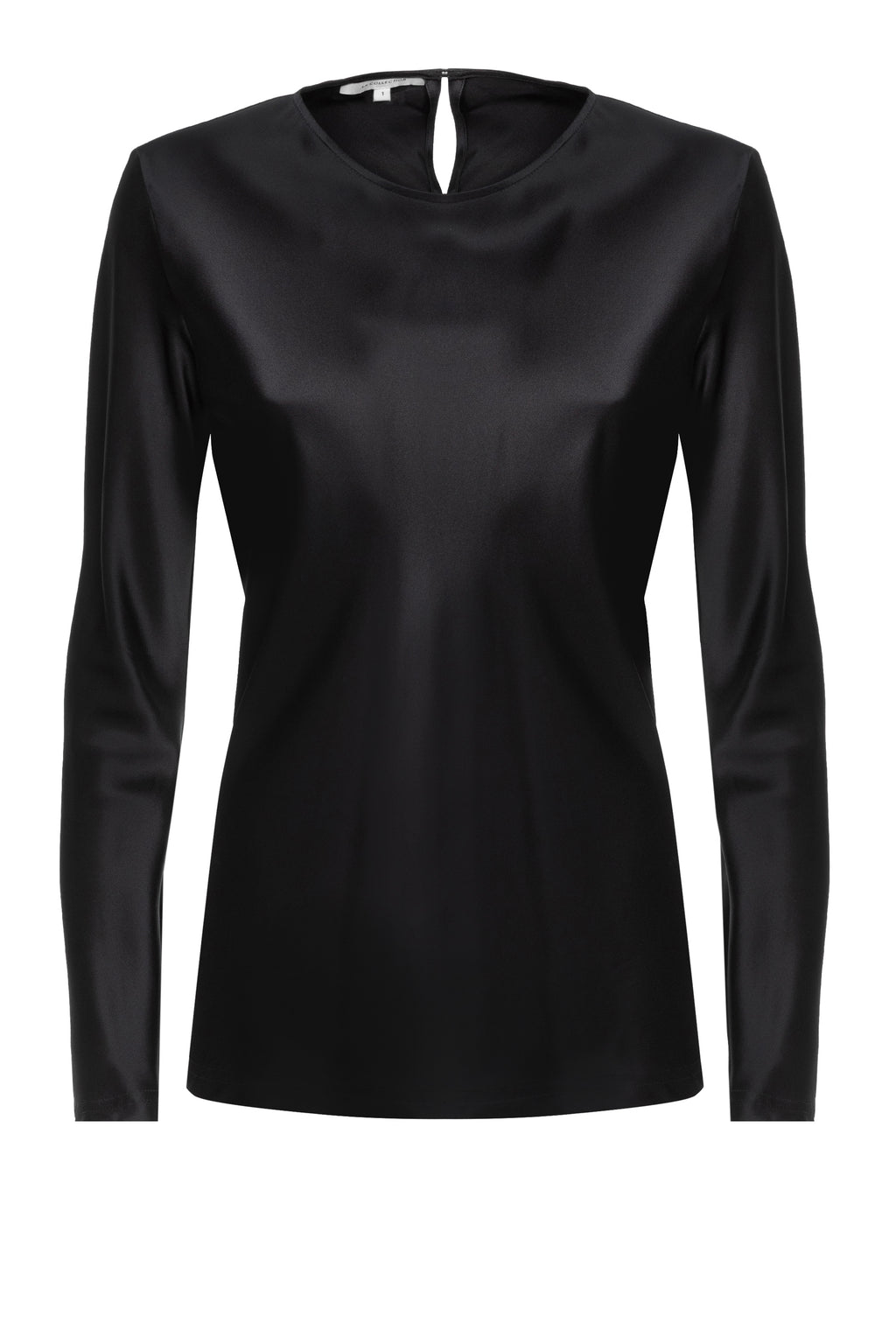 Cybele blouse | Black - Satin silk