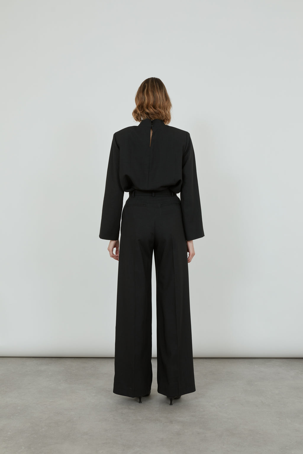 Dalida trousers | Black - Virgin wool