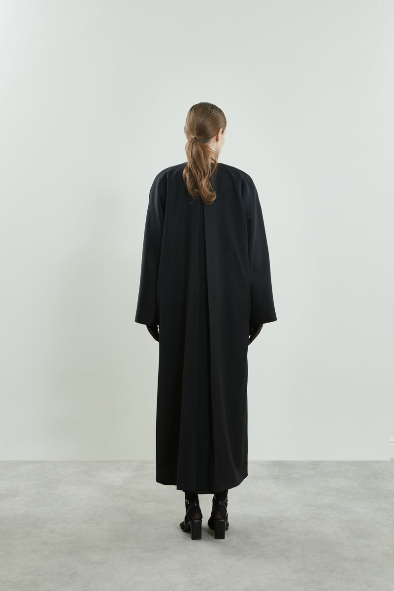 Dana coat | Black - Virgin wool