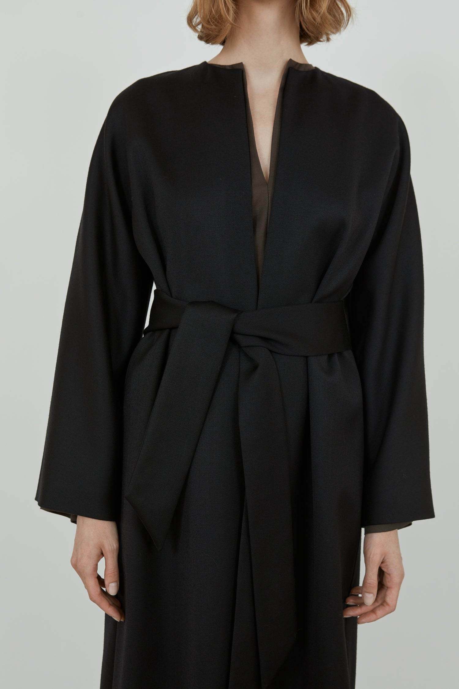 La Collection | Dana Coat - Black - Virgin Wool