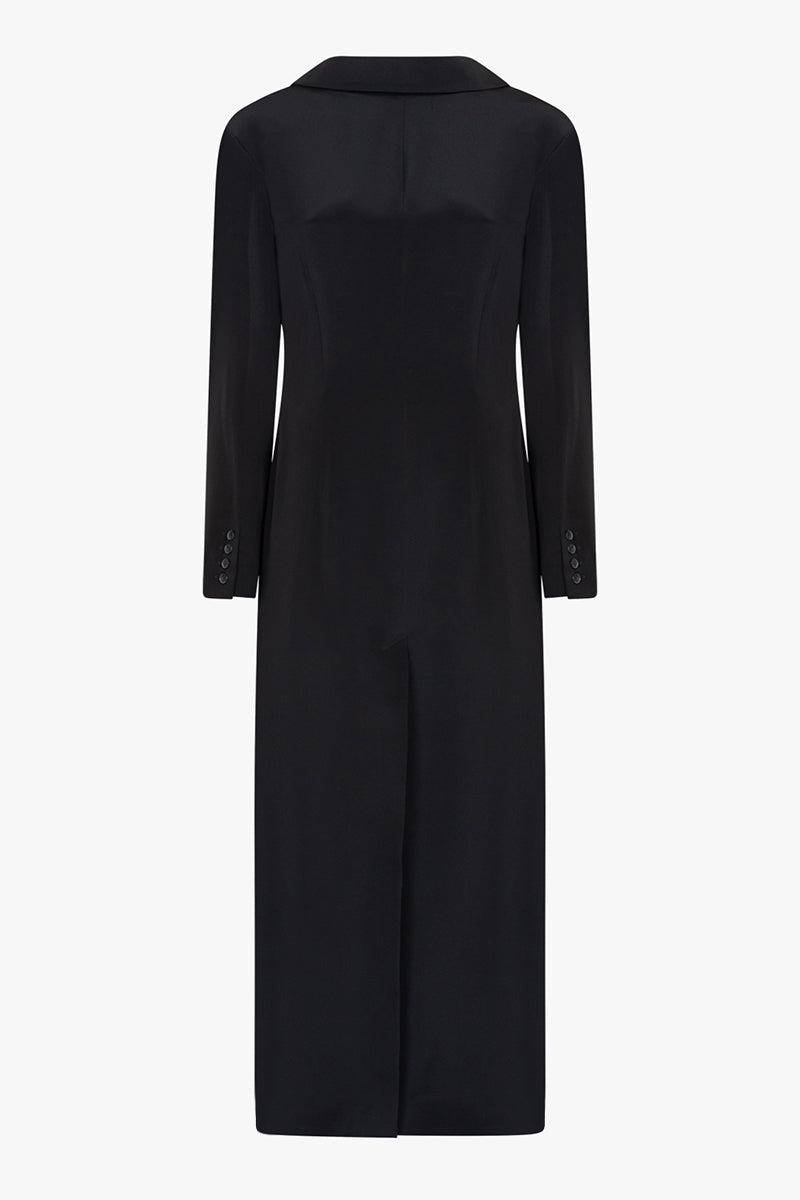 Darlena blazerdress | Black - Crepe silk