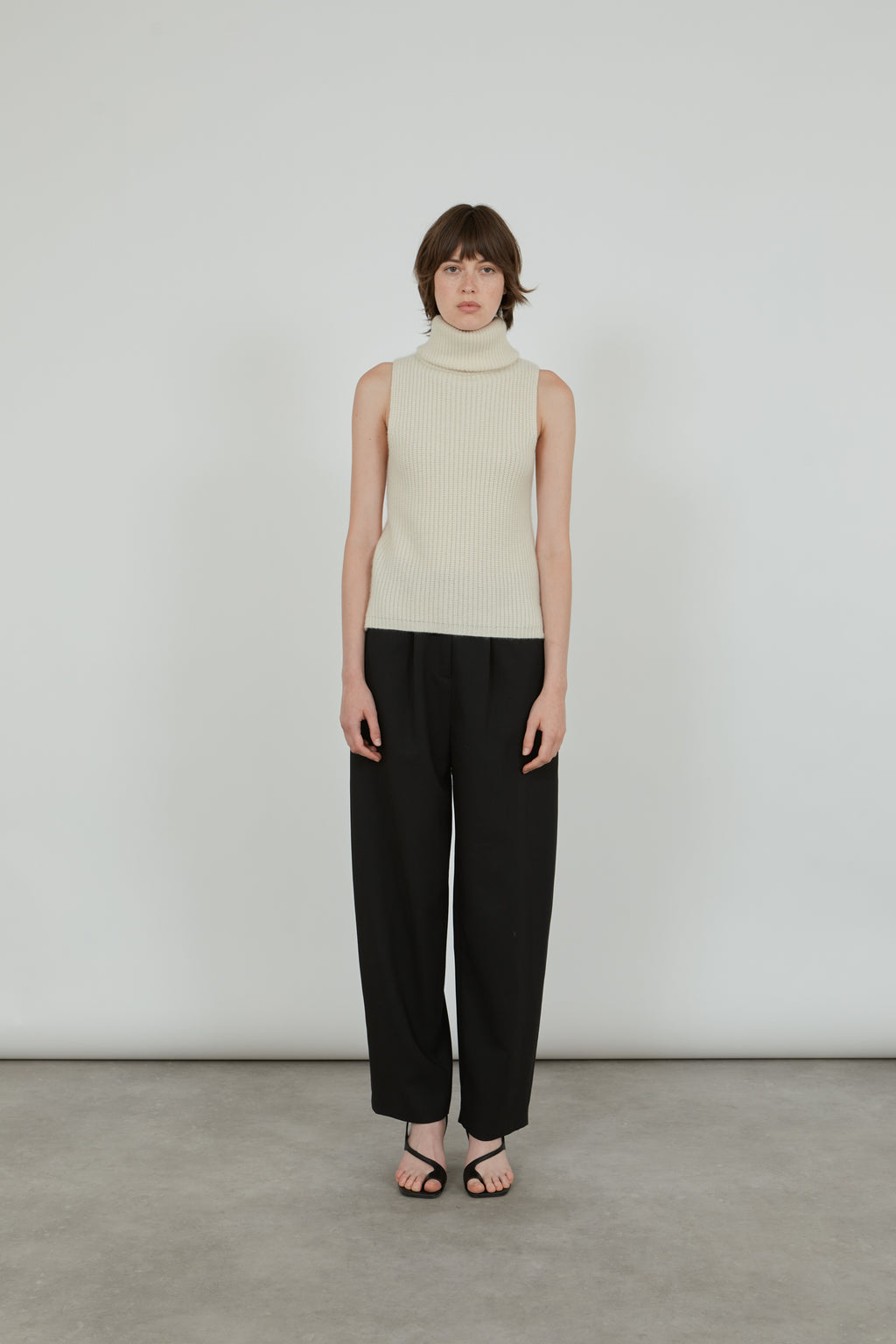 Deborah chunky knit | Off White - Cashmere