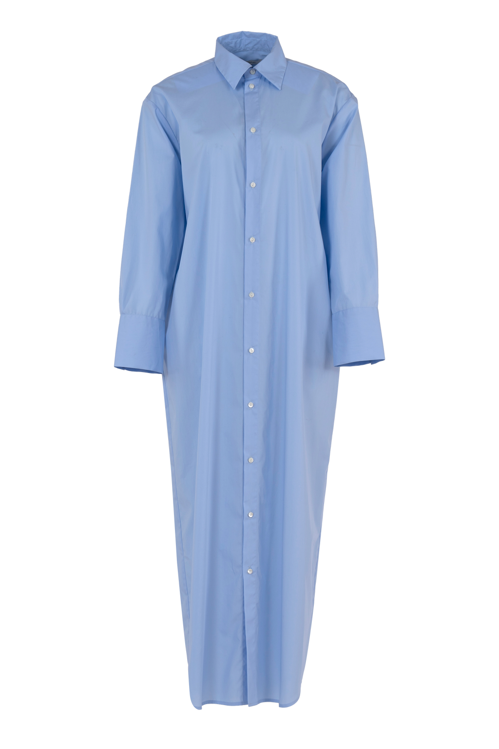 Freda shirtdress | Blue - Cotton