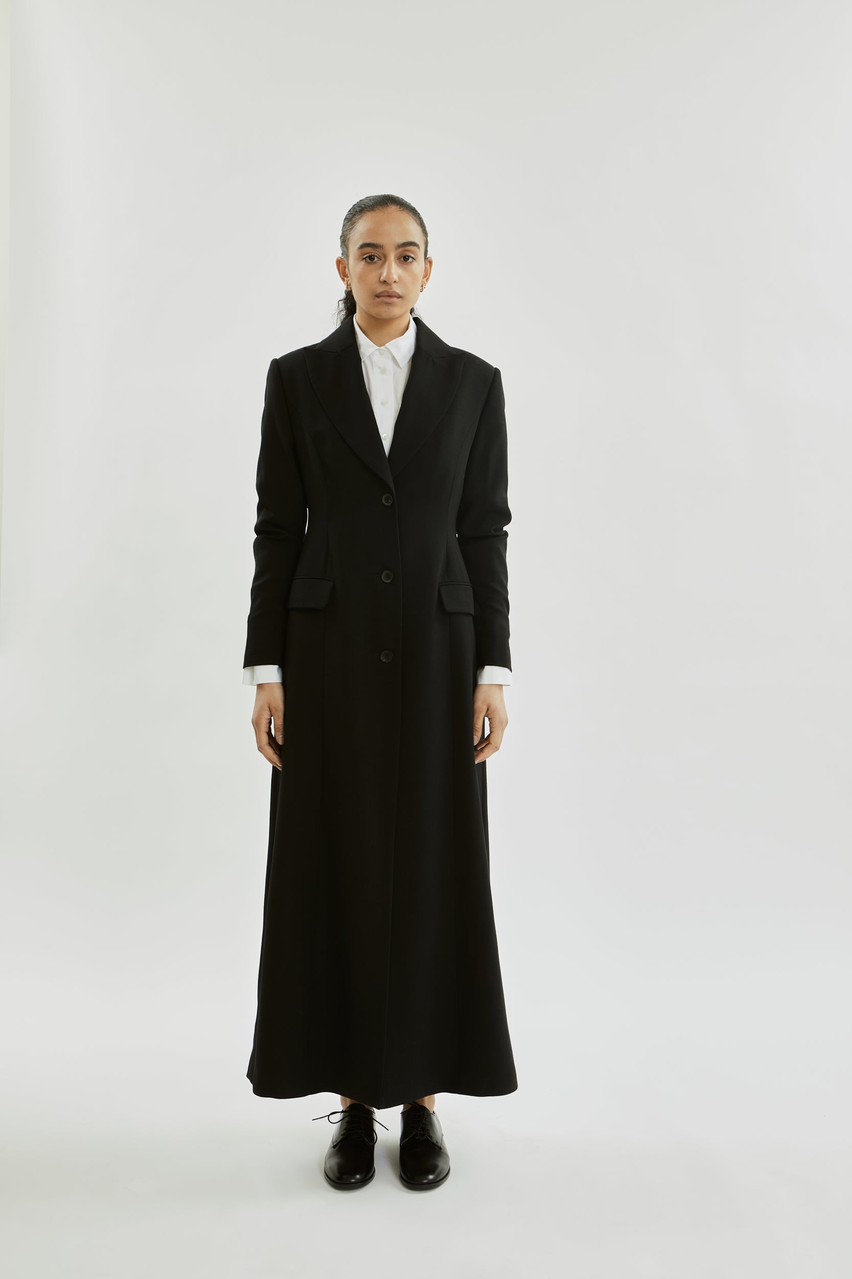 Inesa Shirtdress | White - Cotton