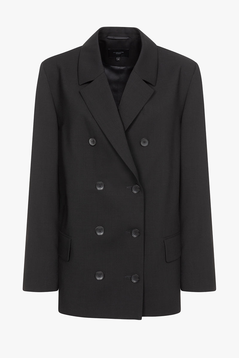 Harper blazer | Black - Virgin wool