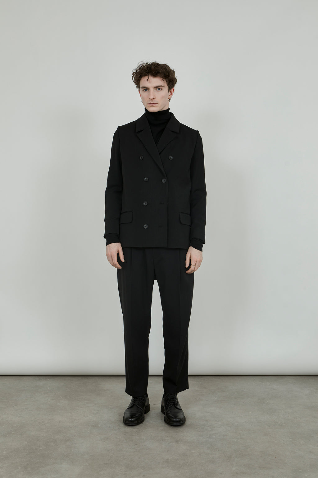 Harper blazer | Black - Virgin wool