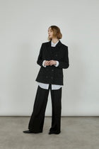 Harper blazer | Black - Virgin wool