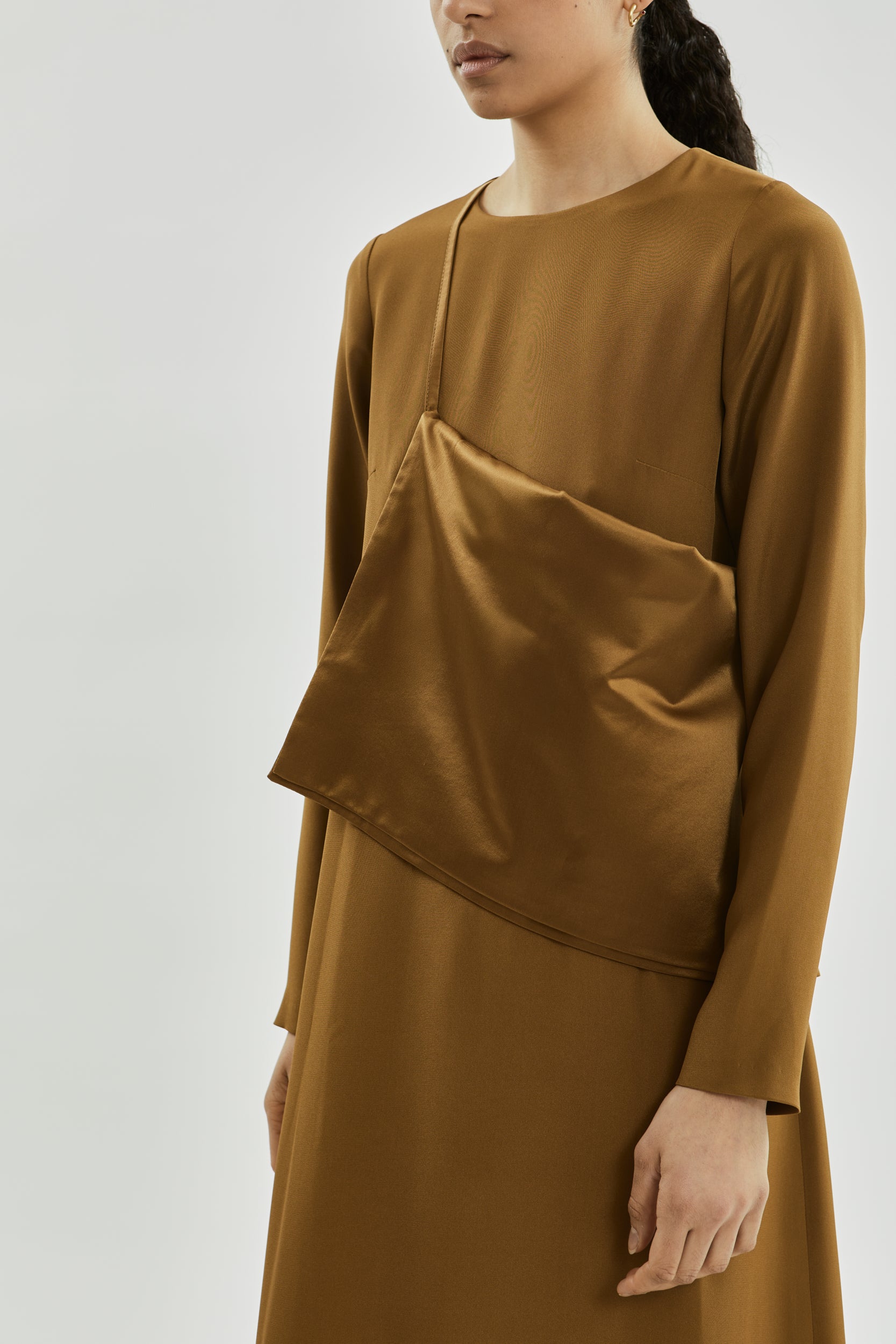 Irini beltbag | Bronze - Satin silk