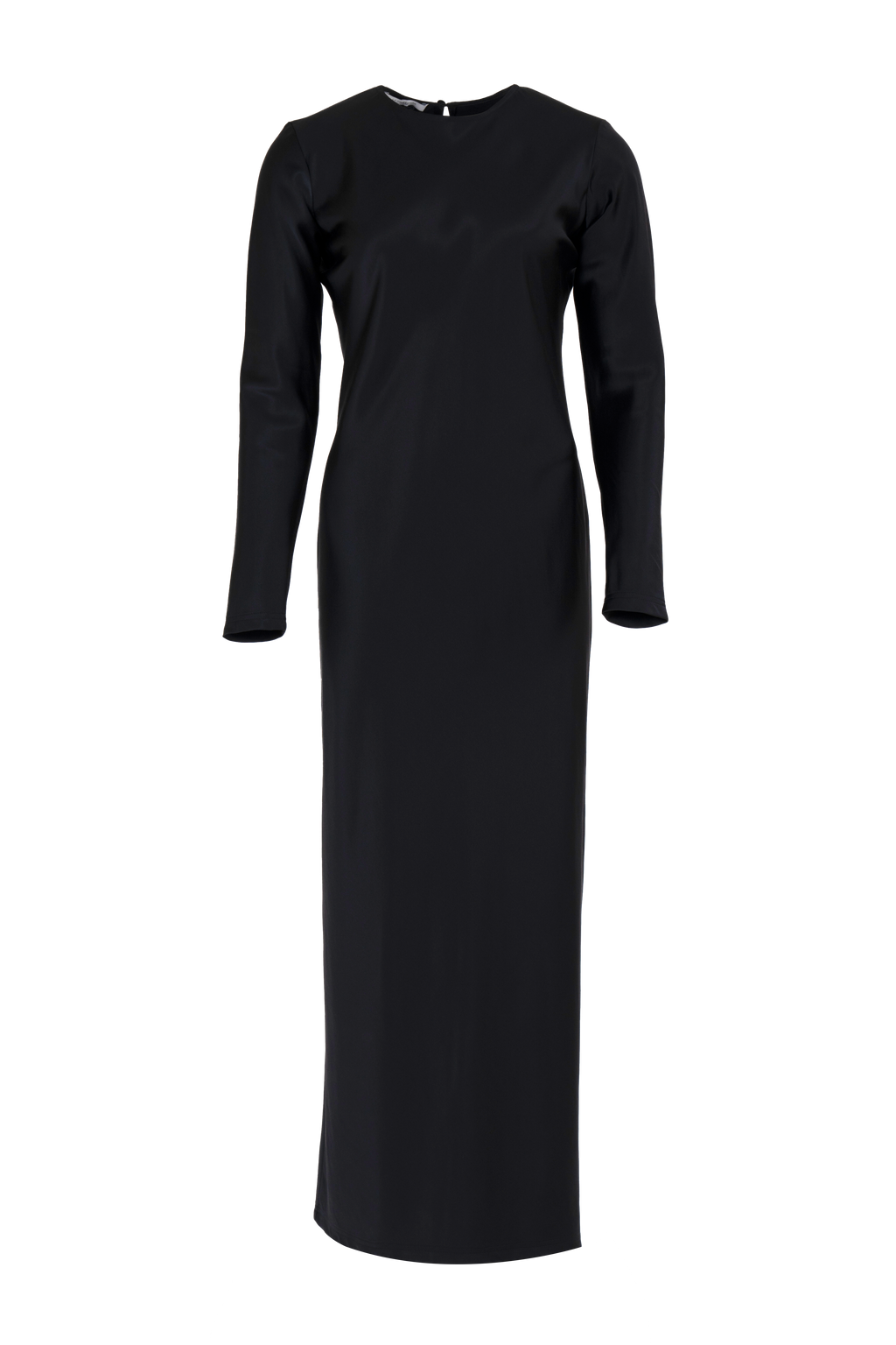 Jacqueline dress | Black - Satin silk
