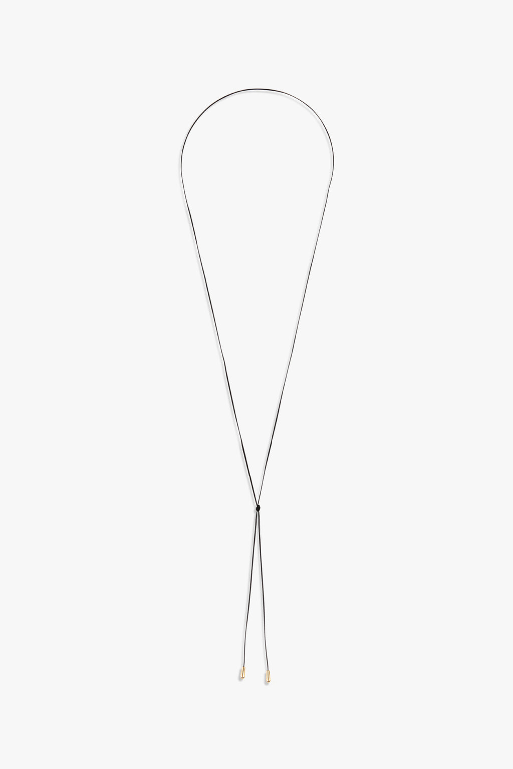 Ileana necklace | Black - 18K gold