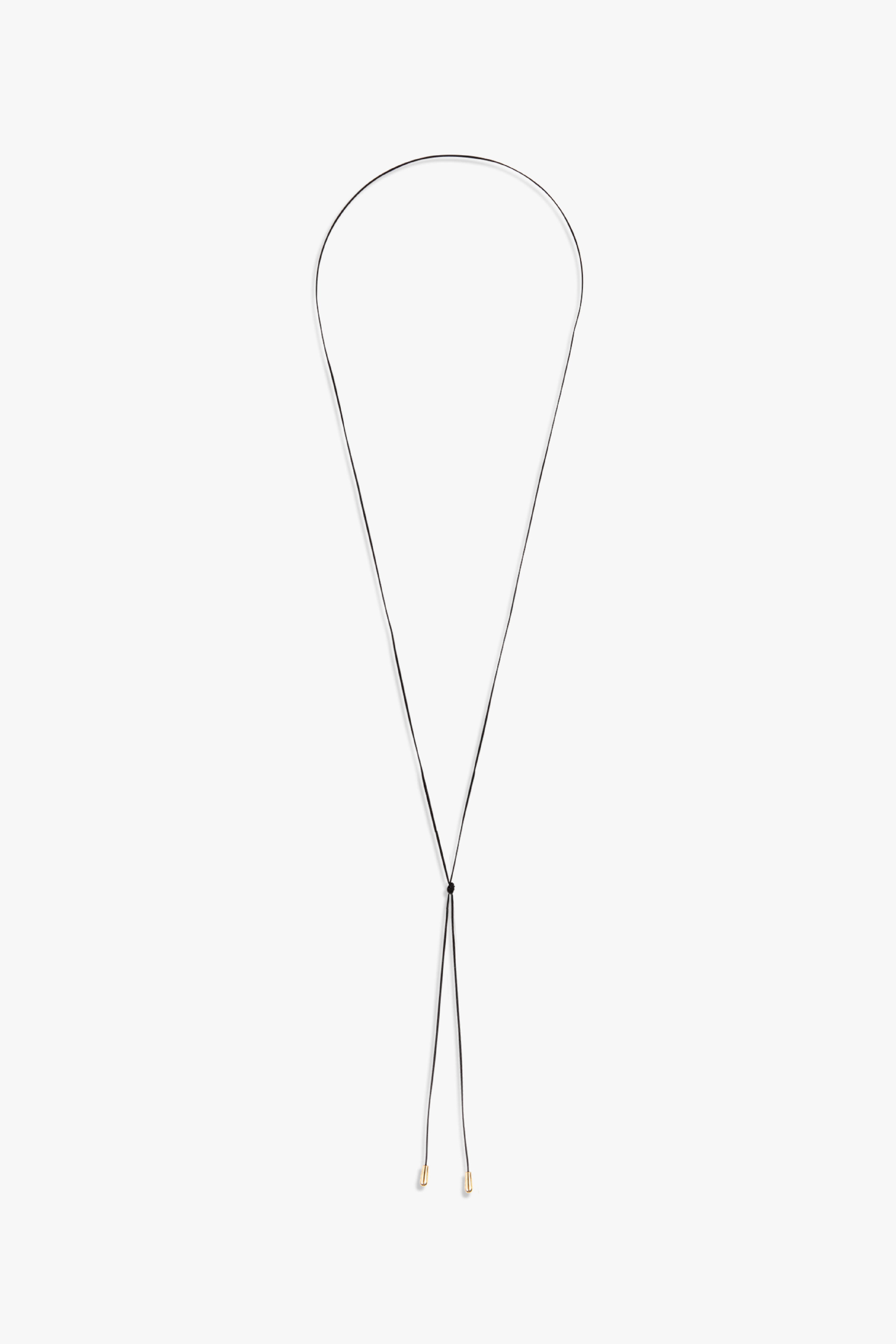 Ileana necklace | Black - 18K gold