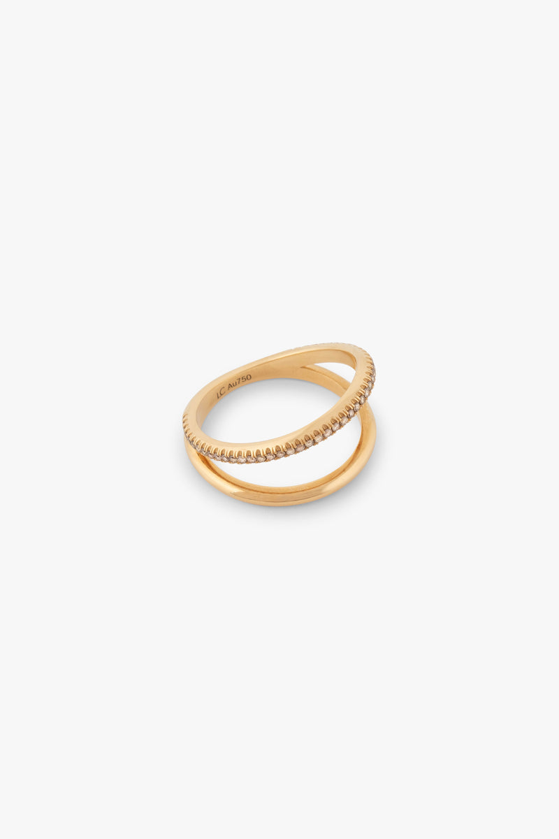 Leanora ring | 18K gold - Diamonds