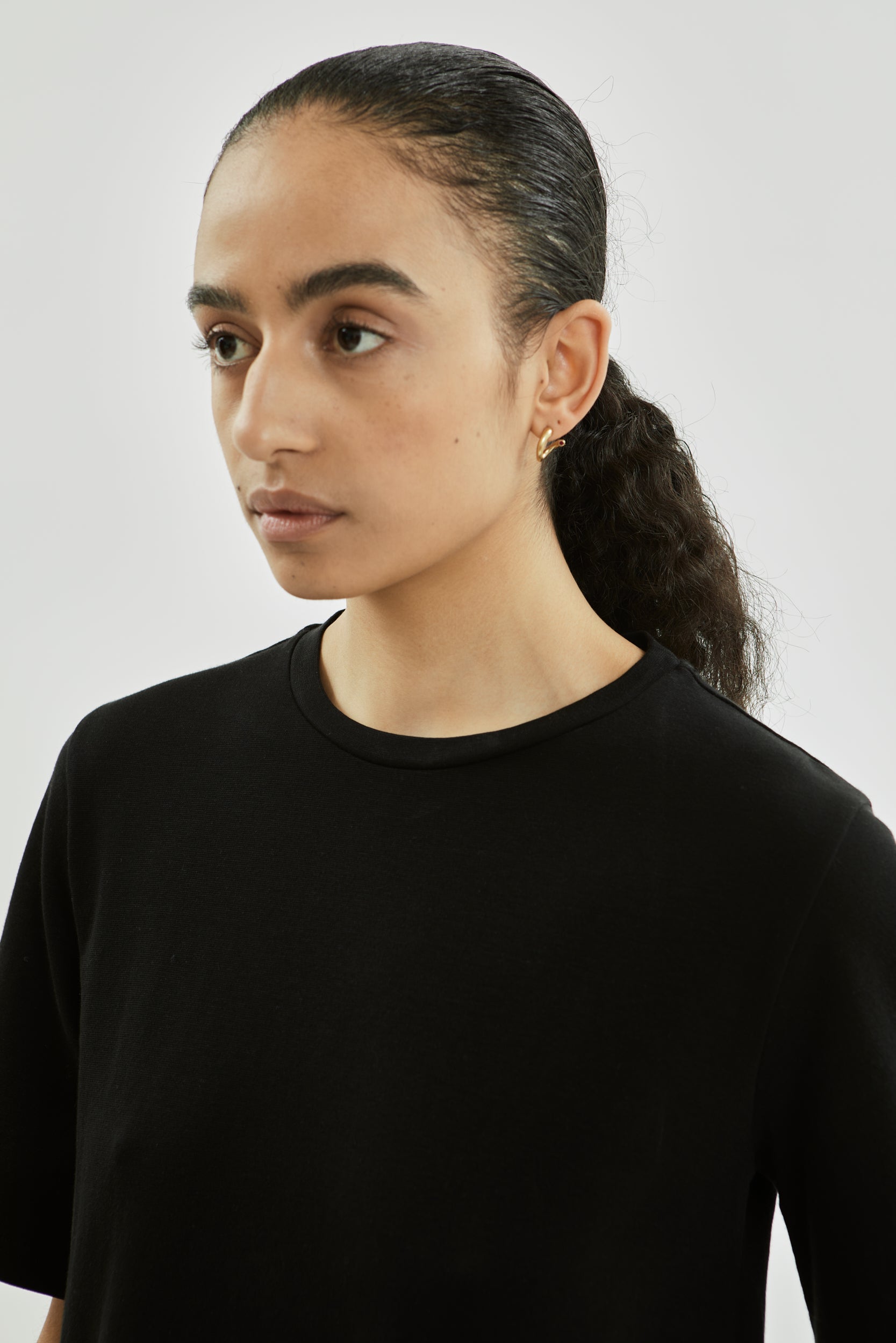 Josephina dress | Black - Cotton blend