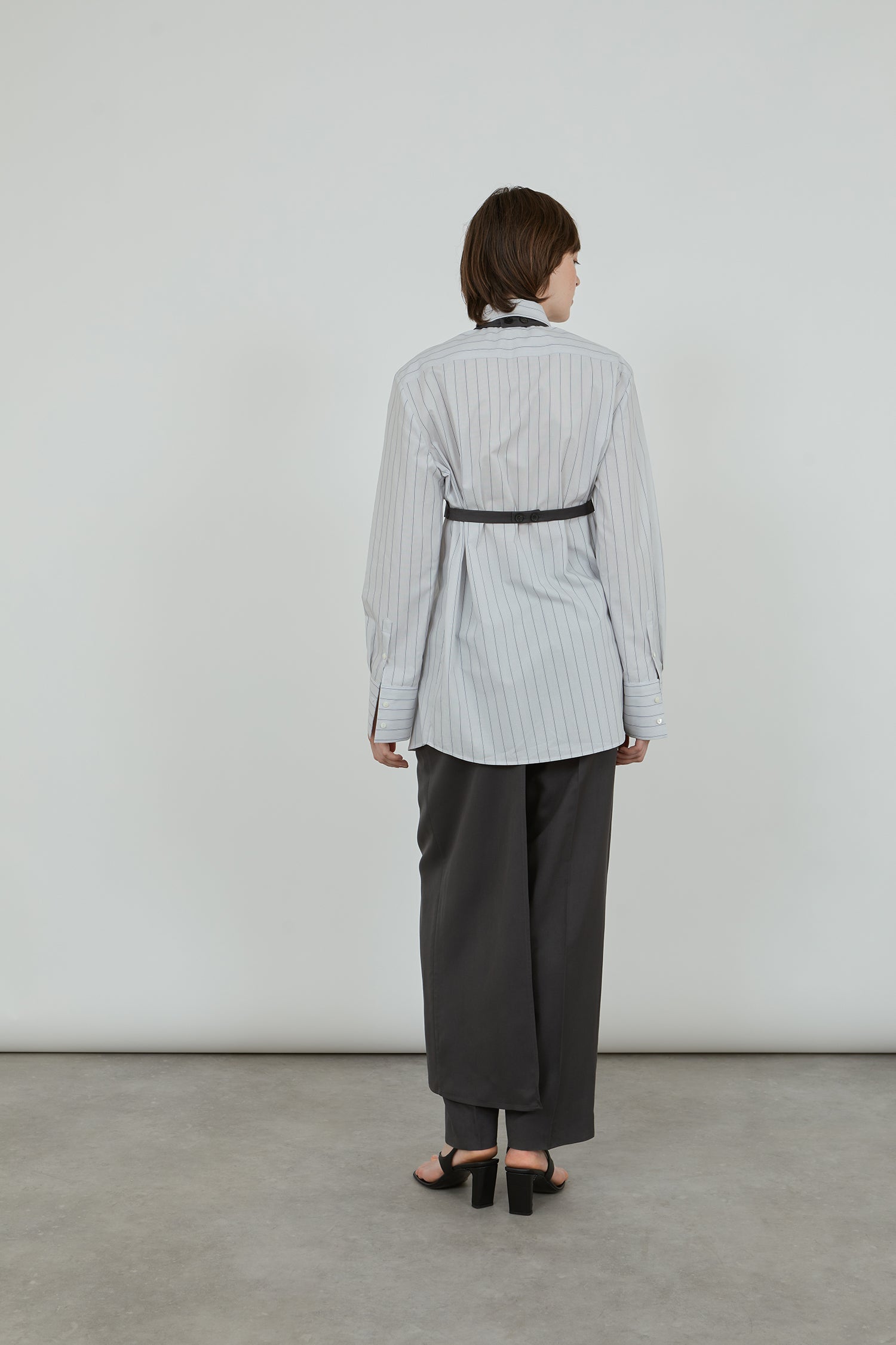 Keiko top | Aubergine grey - Viscose