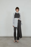 Keiko top | Aubergine grey - Viscose
