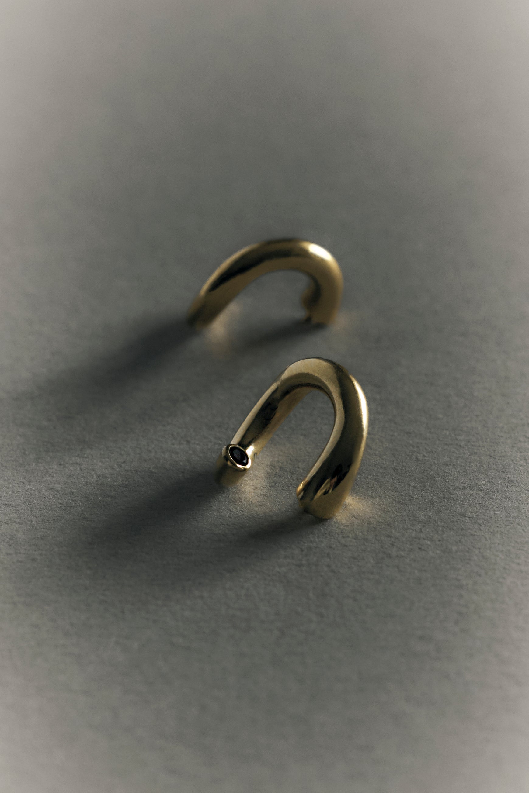 Cosima -oorbellen | 18k goud - Ruby