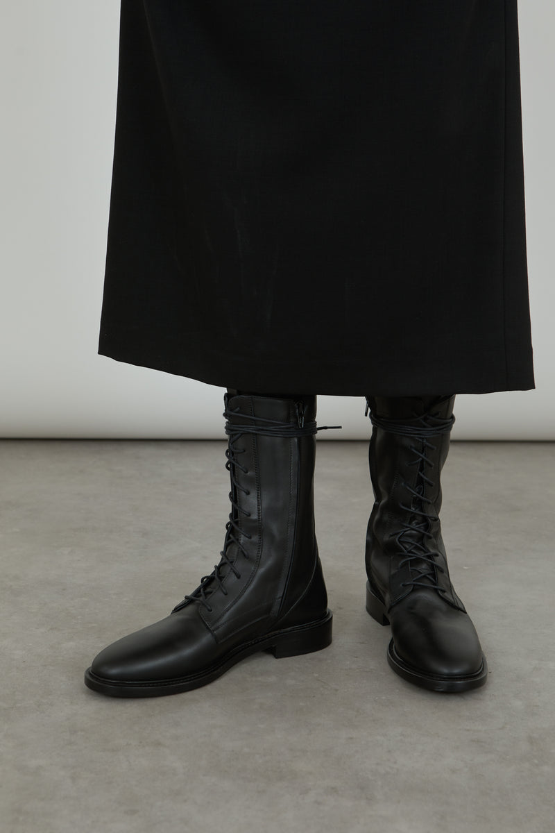 Ozzy boots | Black - Leather