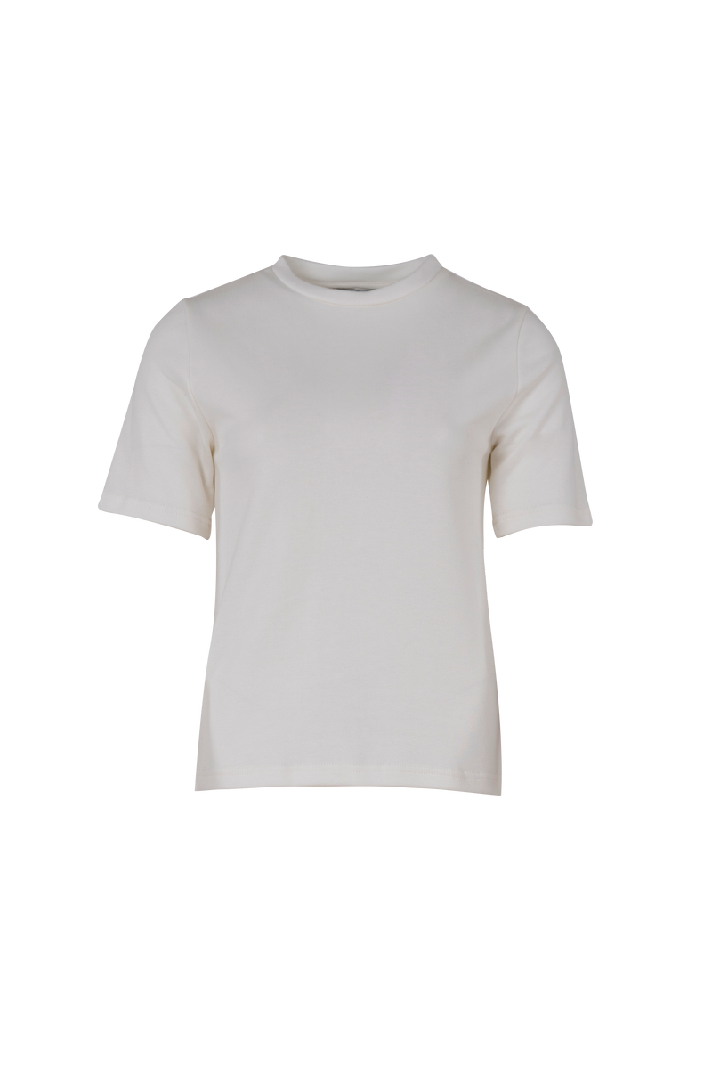 Josepha T-shirt | Off White - Organic cotton
