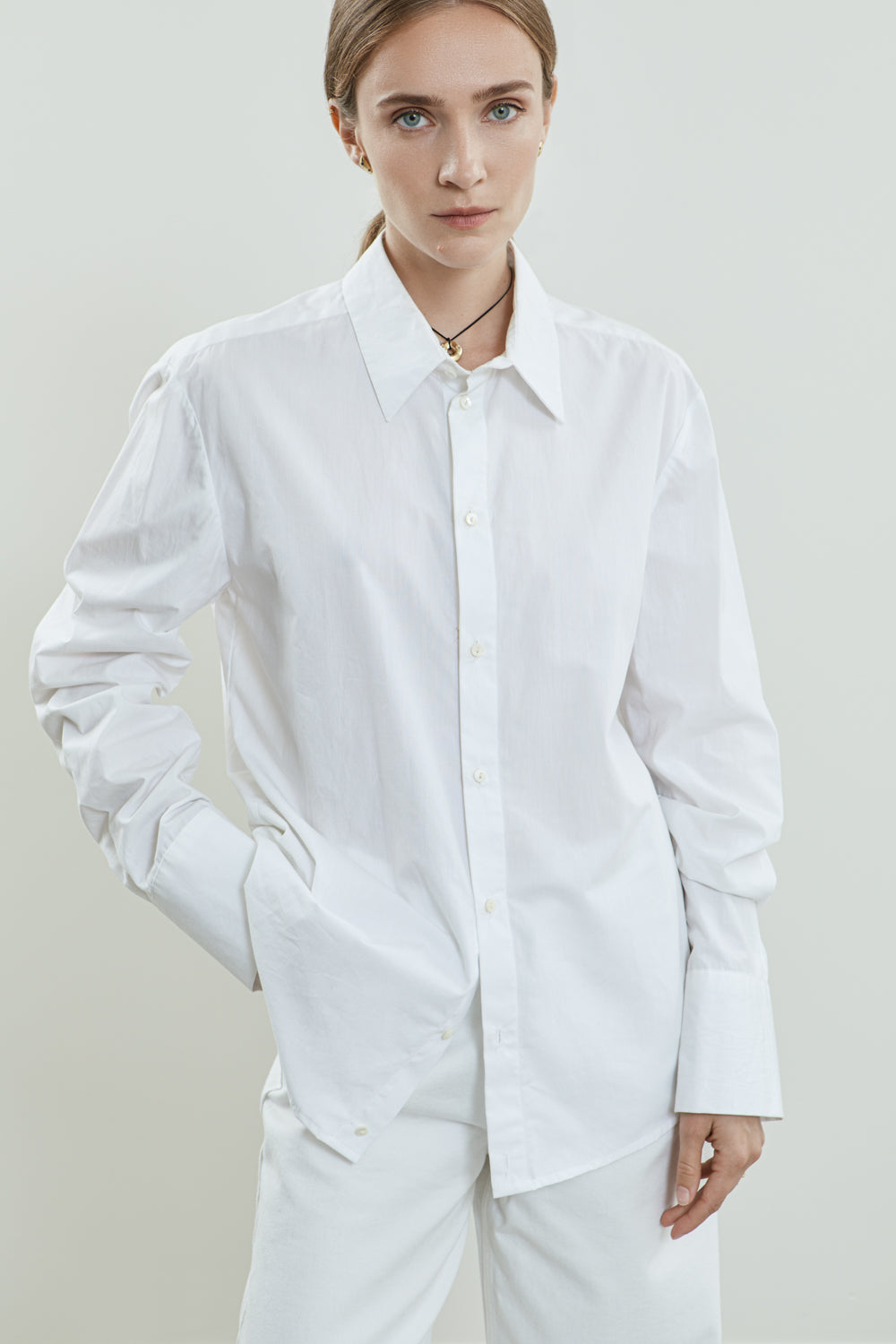 Adam shirt | White - Cotton