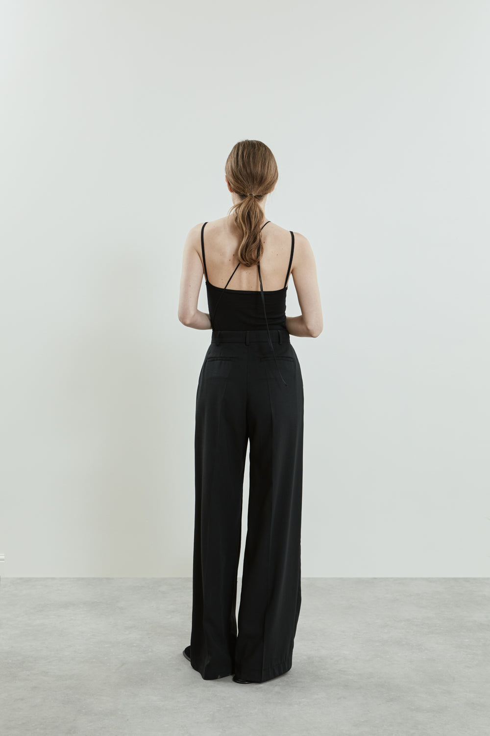 Dalida trousers | Black - Virgin wool