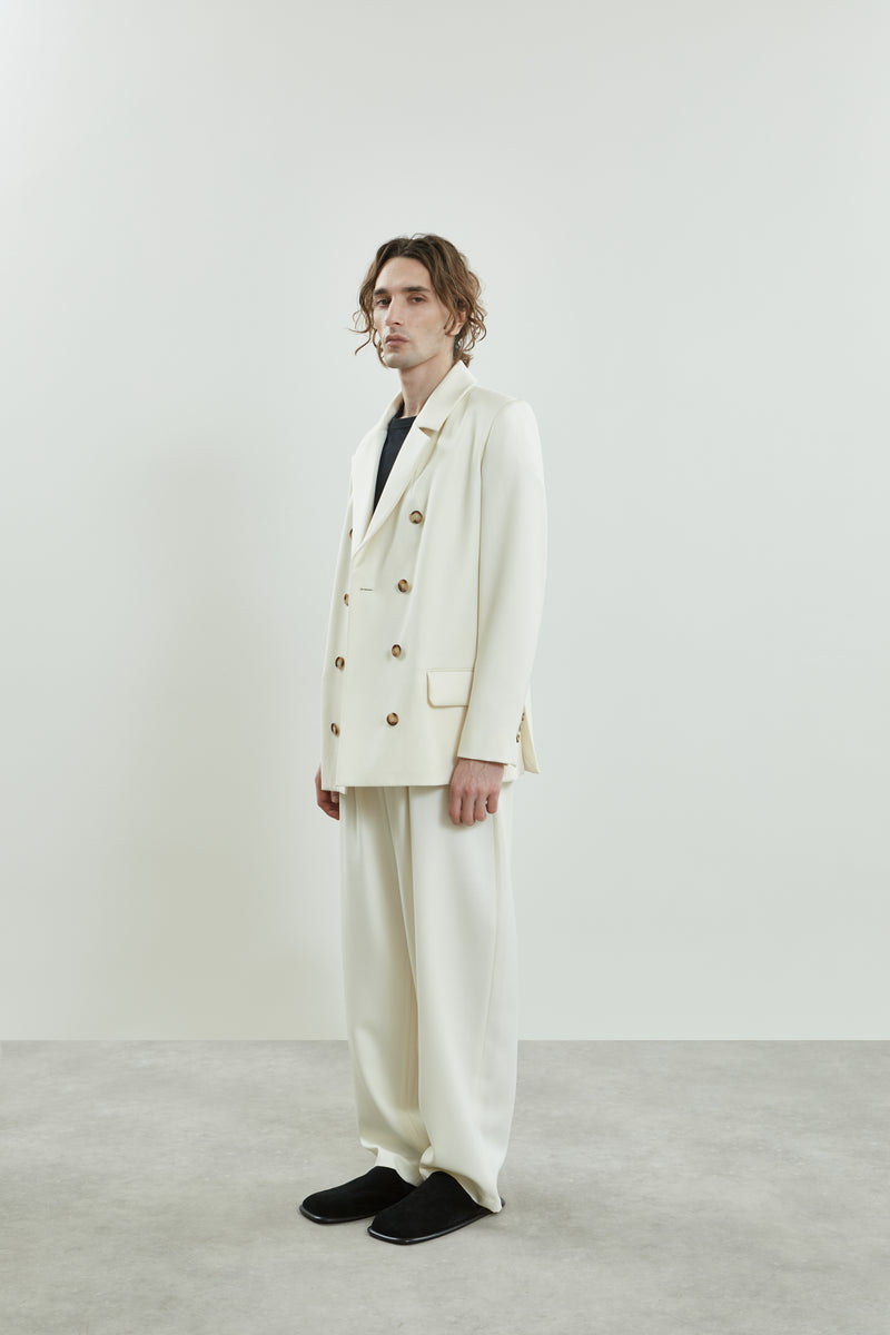 Harper blazer | Off white - Virgin wool