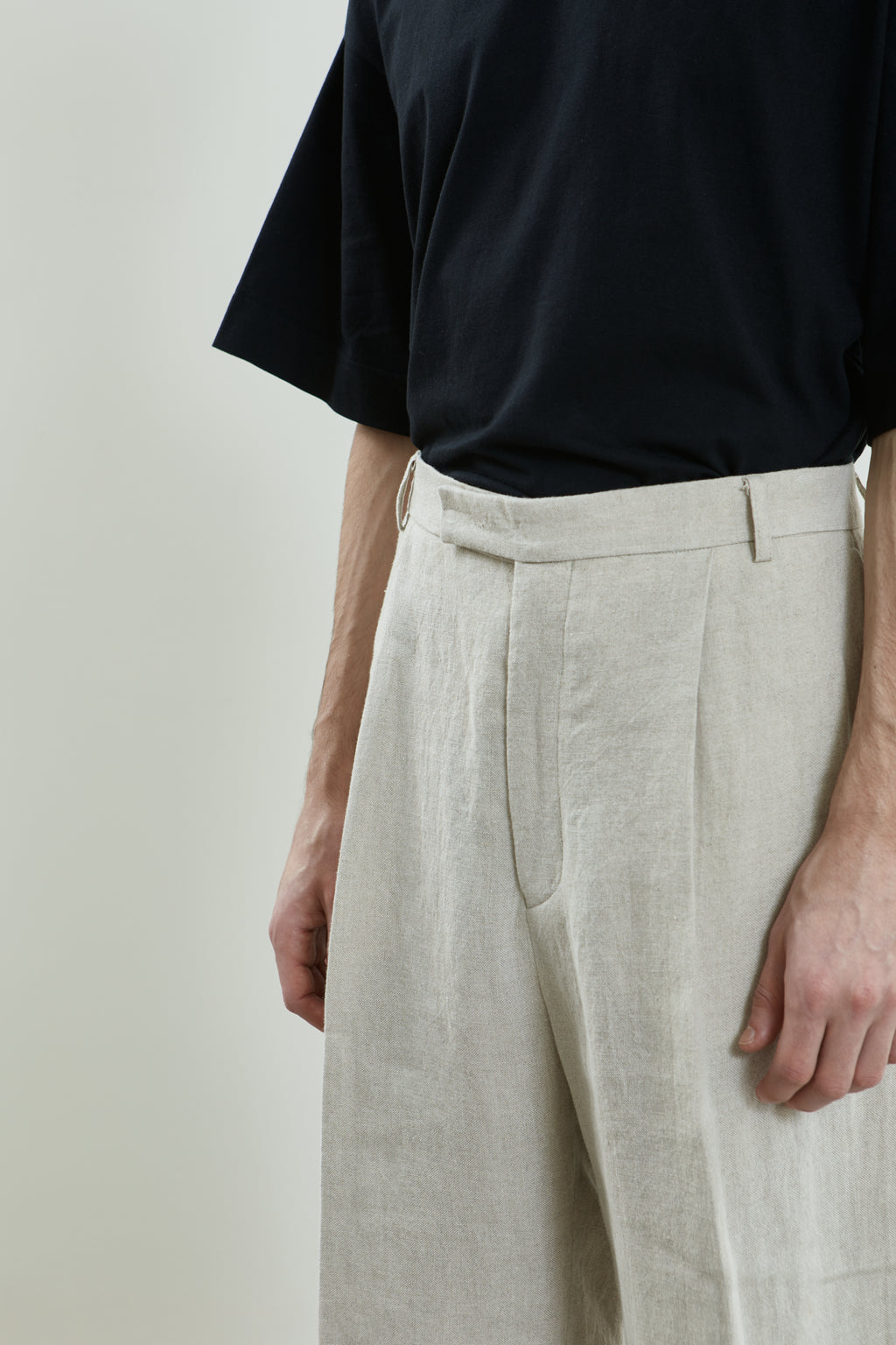 Maiko shorts | Beige - Linen