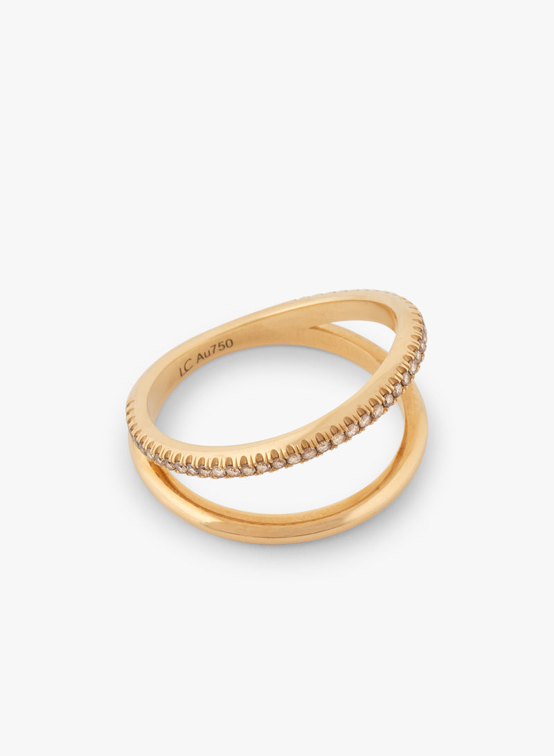 Leanora ring | 18K gold - Diamonds