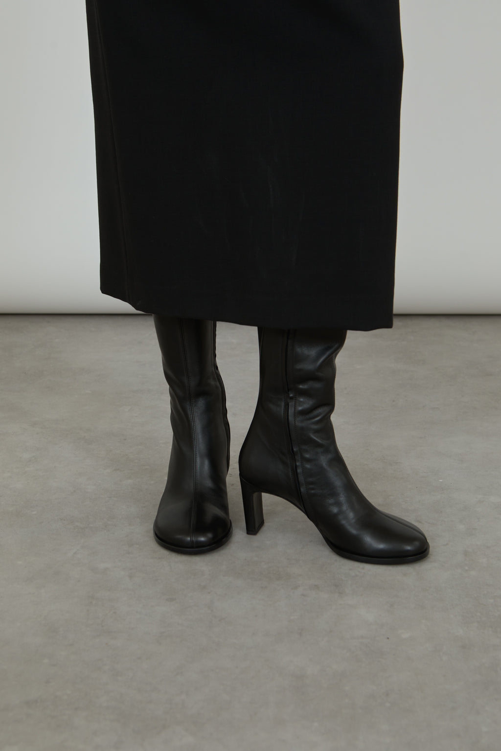 Liza boots | Black - Leather