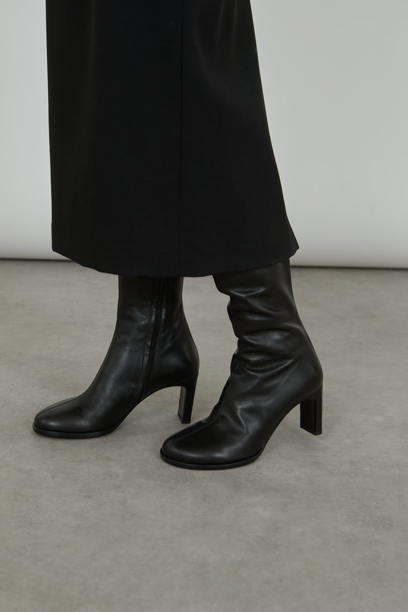 Liza boots | Black - Leather